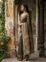 MIMOSA Saree Saree — pose 3 styling detail
