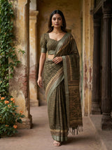 MIMOSA Saree Saree — pose 6 styling detail
