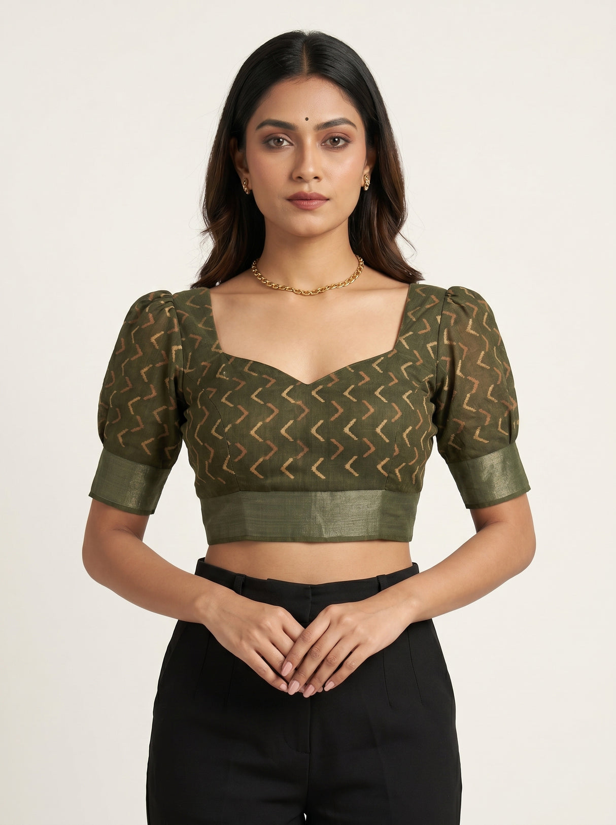 MIMOSA Saree Saree — blouse close-up
