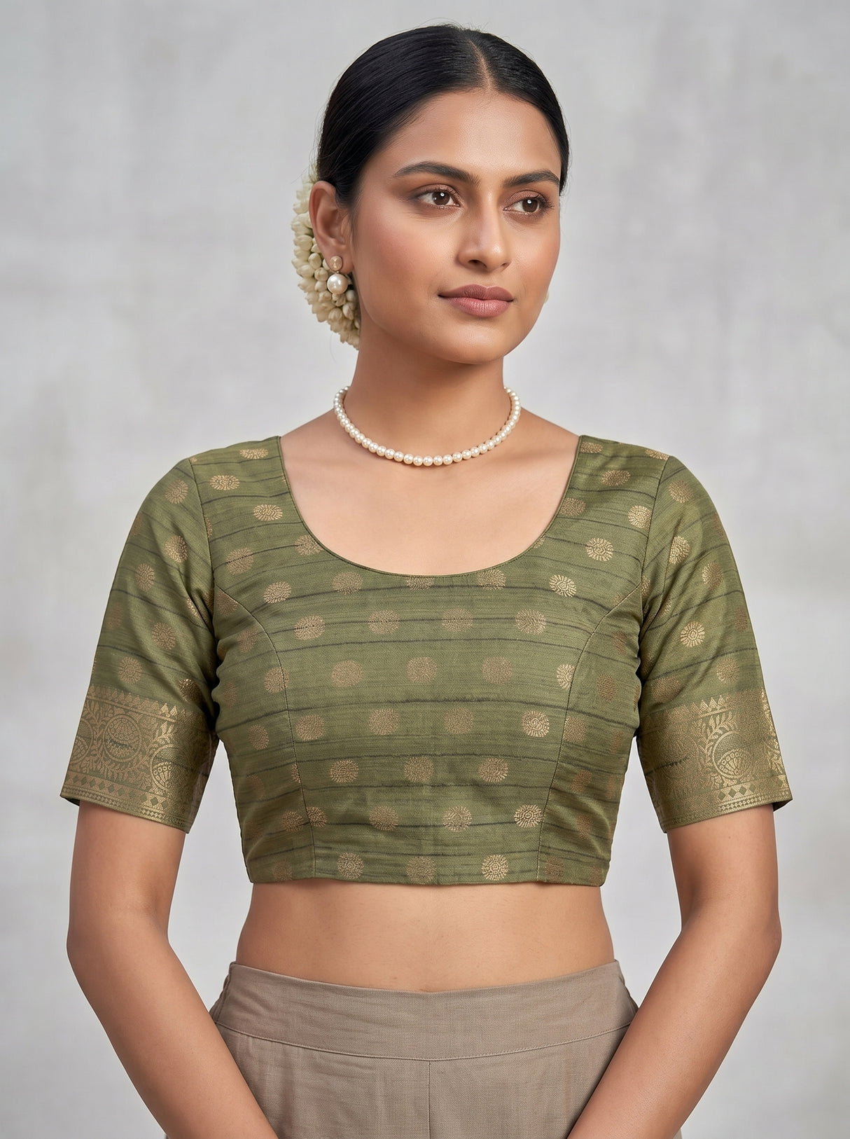 MIMOSA Saree Saree — blouse close-up