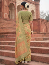 MIMOSA Saree Saree — pose 2 styling detail