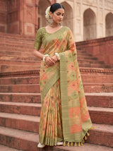 MIMOSA Saree Saree — pose 3 styling detail