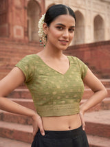 MIMOSA Saree Saree — blouse close-up