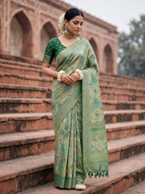MIMOSA Saree Saree — front view on mannequin