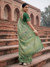 MIMOSA Saree Saree — pose 9 styling detail