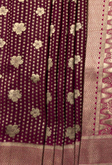 MIMOSA Parrot Royal Blue Mysore Silk crepe Saree — fleets shot full lifestyle