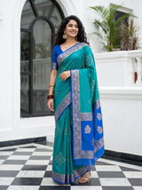 MIMOSA Saffire Mysore Silk crepe Saree — pose 8 styling detail