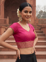 MIMOSA Saree Saree — blouse close-up