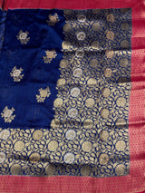 MIMOSA Saree Saree — pallu and zari work detail