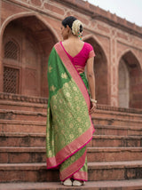 MIMOSA Saree Saree — pose 2 styling detail