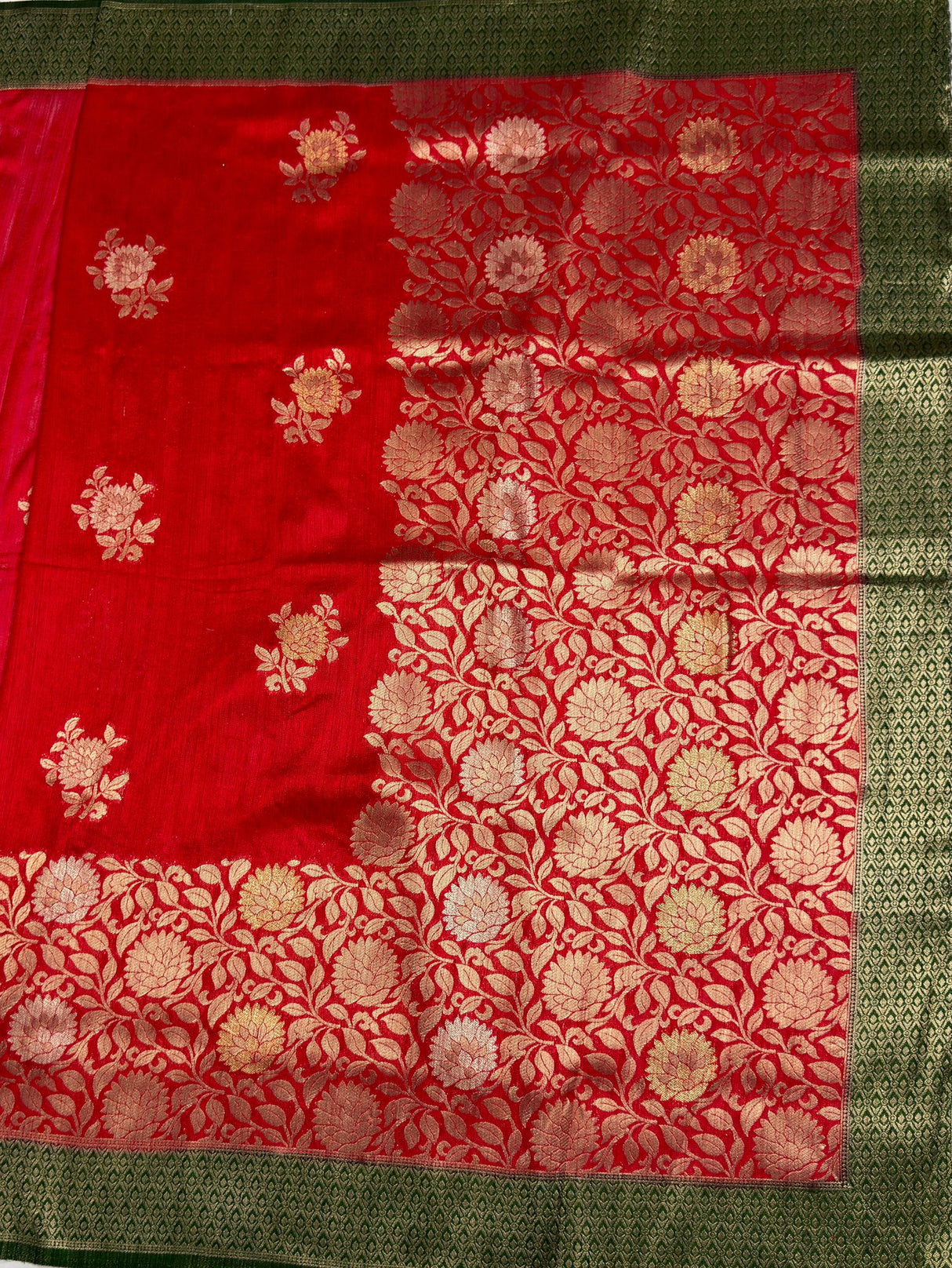 MIMOSA Saree Saree — pallu and zari work detail