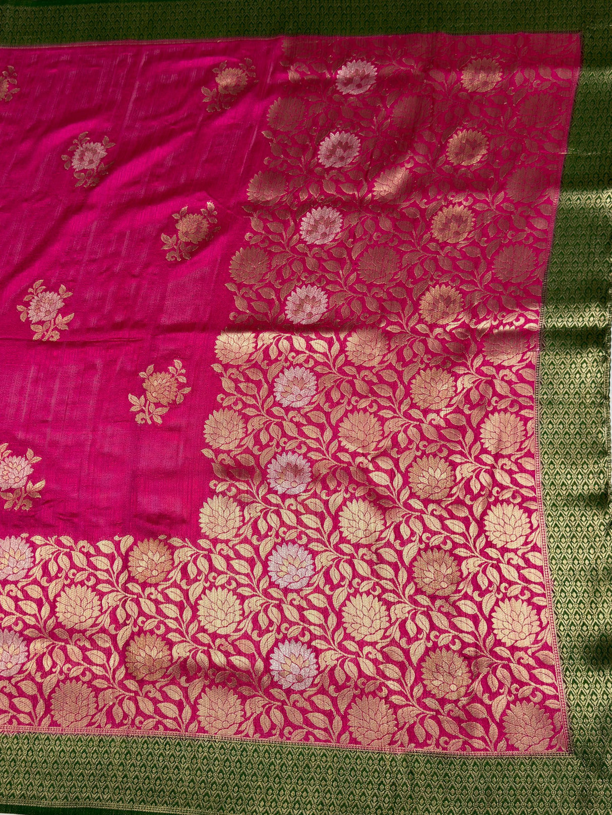 MIMOSA Saree Saree — pallu and zari work detail