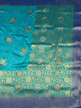 MIMOSA Saree Saree — pallu and zari work detail