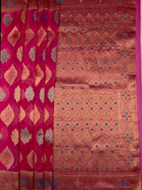 MIMOSA Saree Saree — pallu and zari work detail