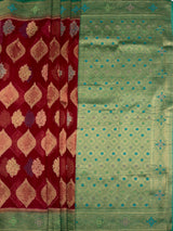 MIMOSA Saree Saree — pallu and zari work detail