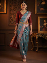 MIMOSA Saree Saree — pose 6 styling detail