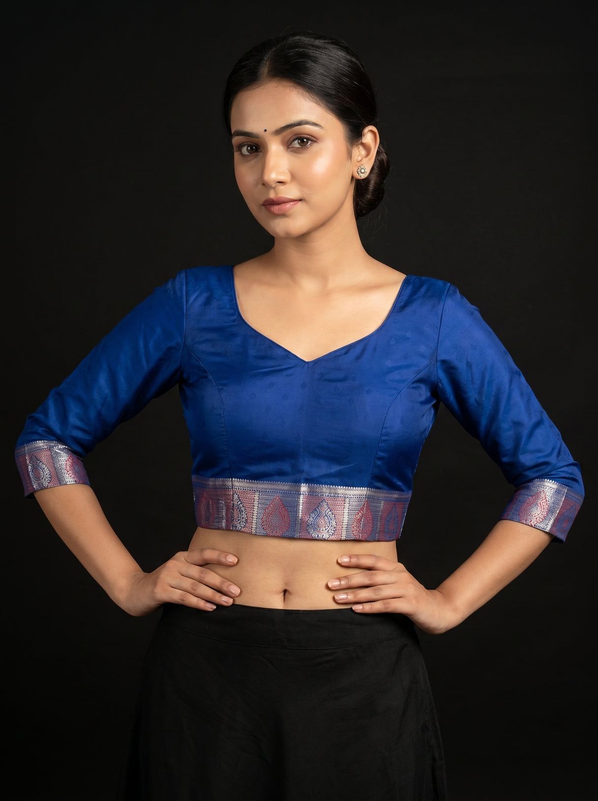 MIMOSA Saree Saree — blouse close-up