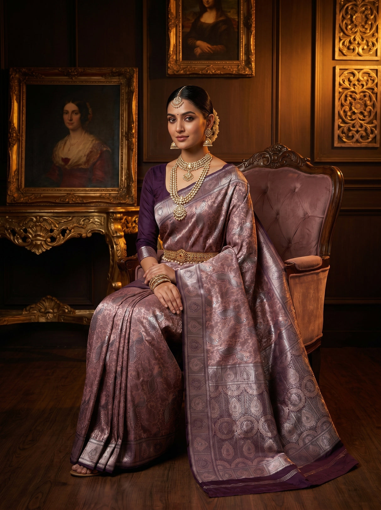 MIMOSA Saree Saree — pose 8 styling detail