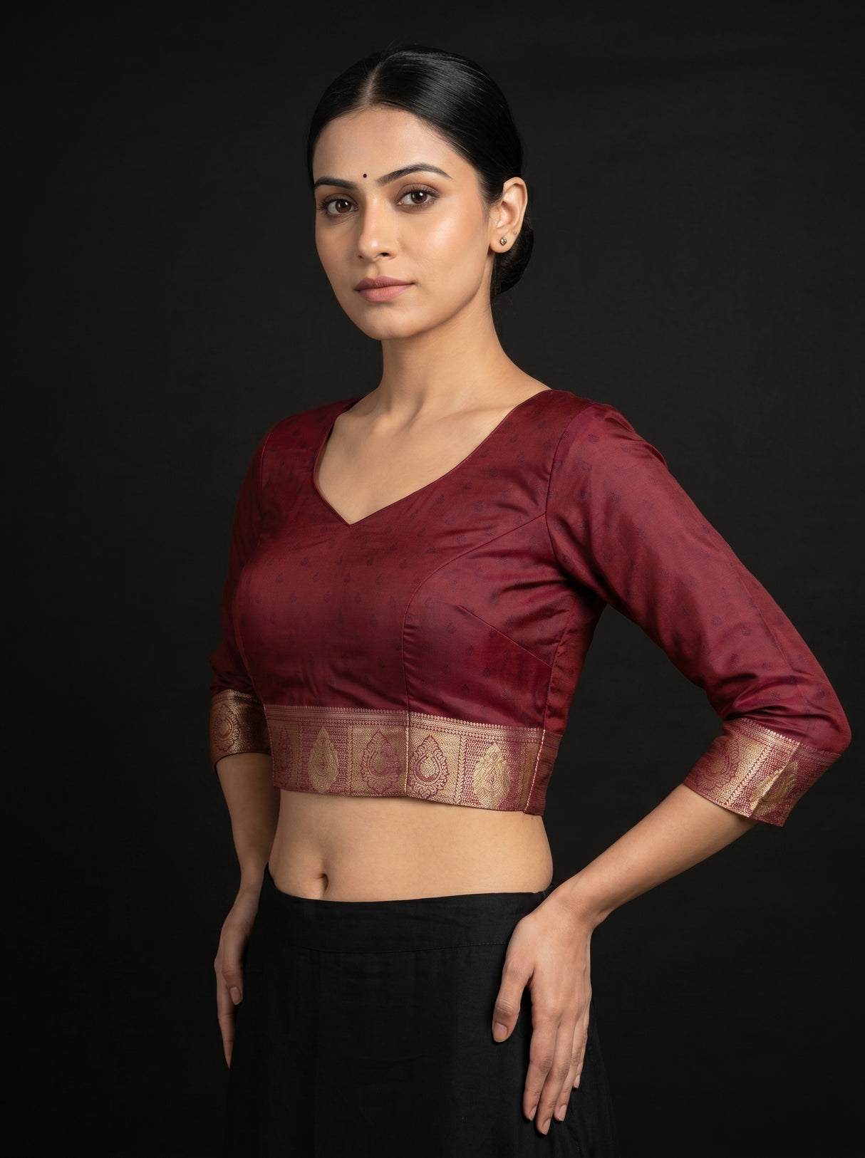 MIMOSA Saree Saree — blouse close-up