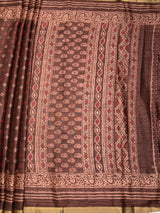 MIMOSA Saree Saree — pallu and zari work detail