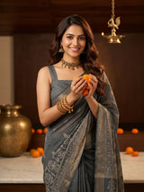MIMOSA Saree Saree — pose 10 styling detail