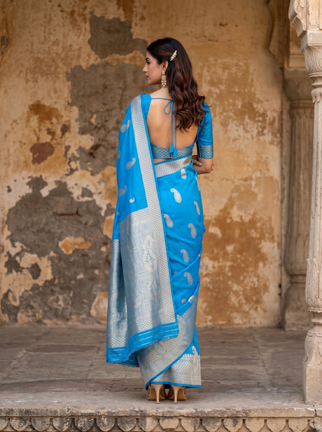 MIMOSA Saree Saree — pose 2 styling detail