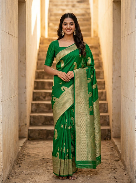 MIMOSA Saree Saree — front view on mannequin