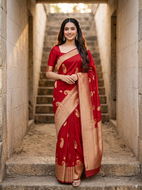 MIMOSA Saree Saree — front view on mannequin