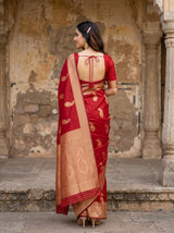 MIMOSA Saree Saree — pose 2 styling detail