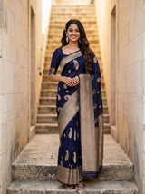 MIMOSA Saree Saree — front view on mannequin