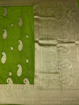 MIMOSA Saree Saree — pallu and zari work detail
