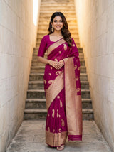 MIMOSA Saree Saree — front view on mannequin