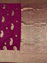 MIMOSA Saree Saree — pallu and zari work detail