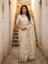 MIMOSA Saree Saree — front view on mannequin