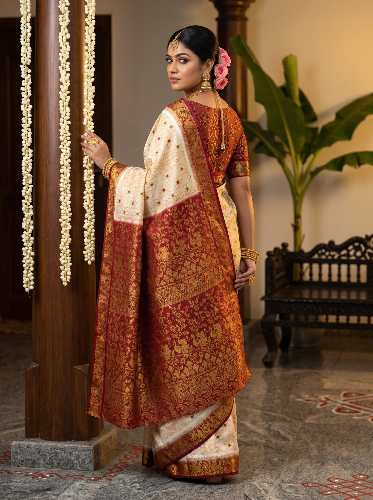 MIMOSA Saree Saree — pose 7 styling detail
