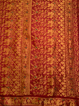 MIMOSA Saree Saree — pallu and zari work detail