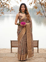 MIMOSA Saree Saree — front view on mannequin