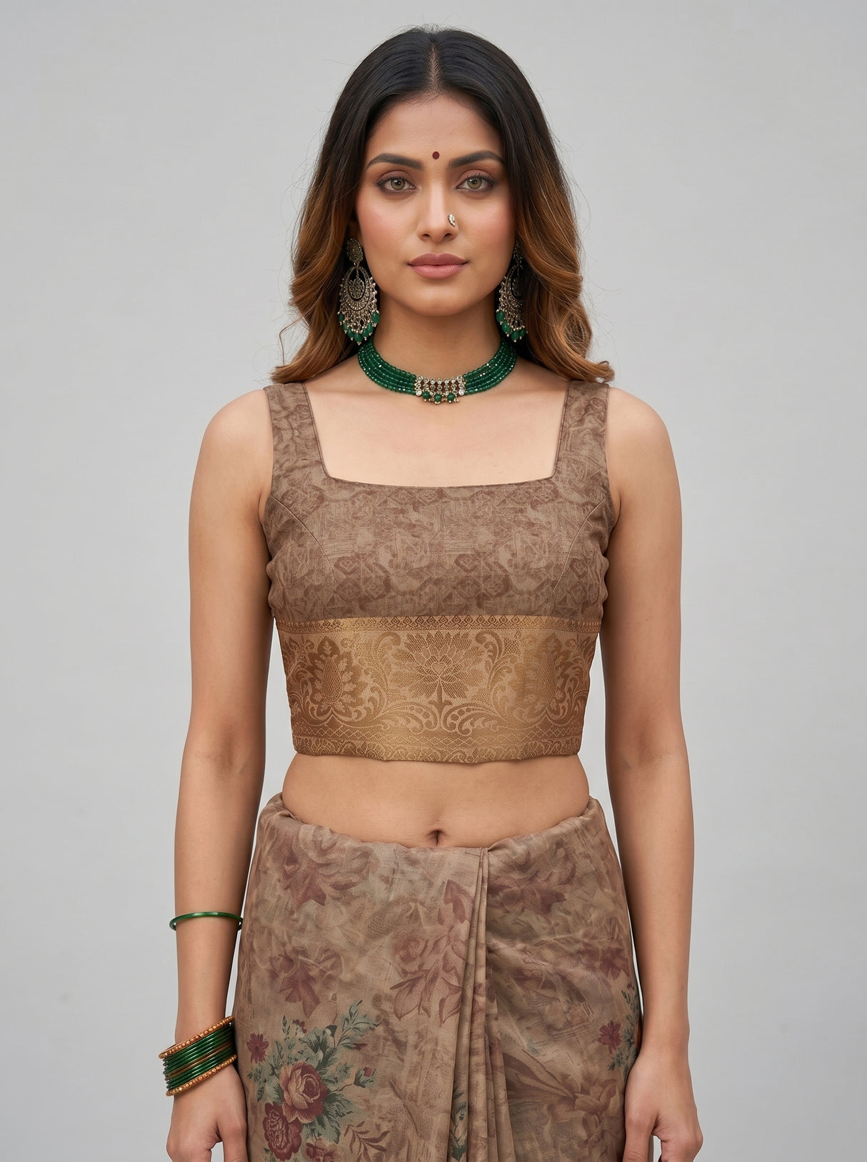 MIMOSA Saree Saree — blouse close-up