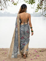 MIMOSA Saree Saree — pose 2 styling detail