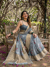 MIMOSA Saree Saree — pose 8 styling detail