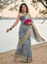 MIMOSA Saree Saree — pose 9 styling detail