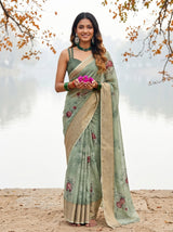 MIMOSA Saree Saree — front view on mannequin