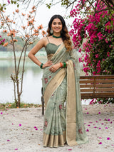MIMOSA Saree Saree — pose 4 styling detail