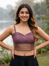 MIMOSA Saree Saree — blouse close-up