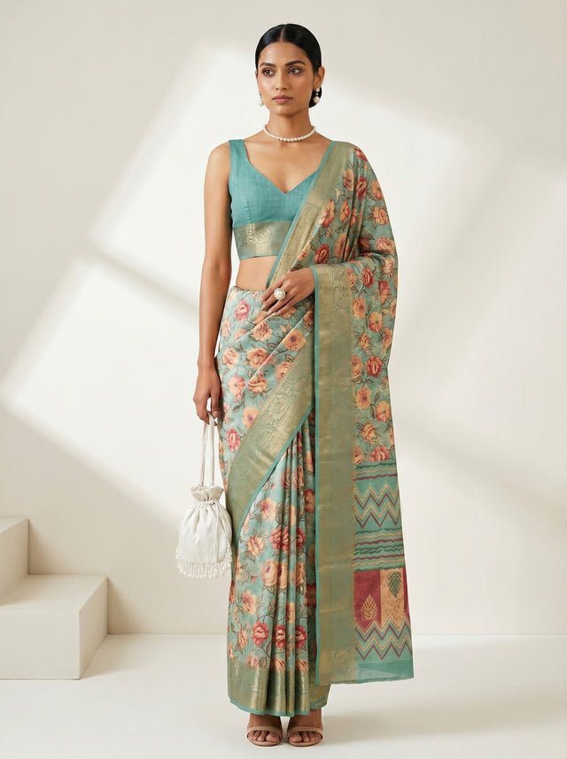 Ananda Art Silk Saree