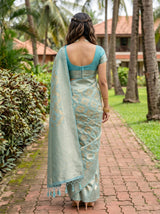 MIMOSA Saree Saree — pose 2 styling detail