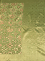 MIMOSA Saree Saree — pallu and zari work detail