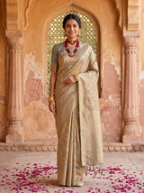 MIMOSA Saree Saree — front view on mannequin