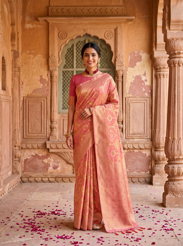 MIMOSA Saree Saree — front view on mannequin