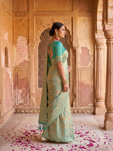 MIMOSA Saree Saree — pose 3 styling detail